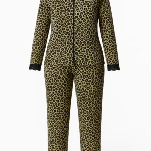 Pijamale damă Leopard PJ02