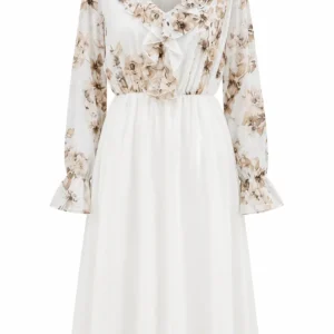 Rochie cu volan IZA IZA01