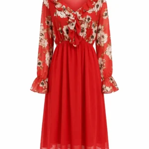 Rochie cu volan IZA IZA09