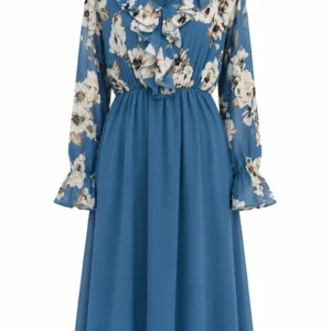 Rochie cu volan IZA IZA06