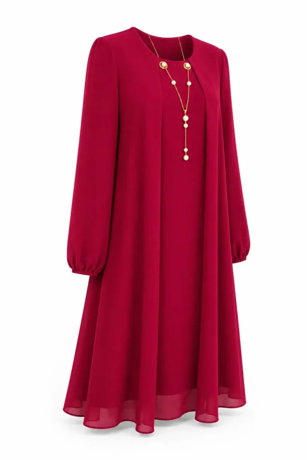 Rochie elegantă vaporoasă VIO RV17 - imagine 2