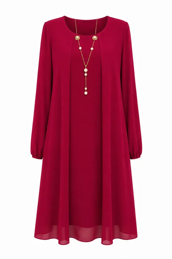 Rochie elegantă vaporoasă VIO RV17