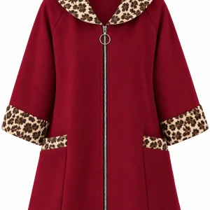 Cardigan din stofa model tip jacheta C407