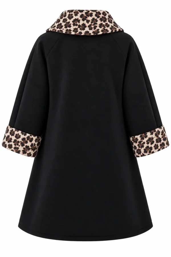 Cardigan din stofa model tip jacheta C408 - imagine 3