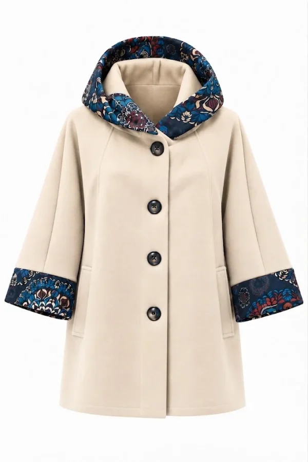 Cardigan din stofa model tip jacheta C500