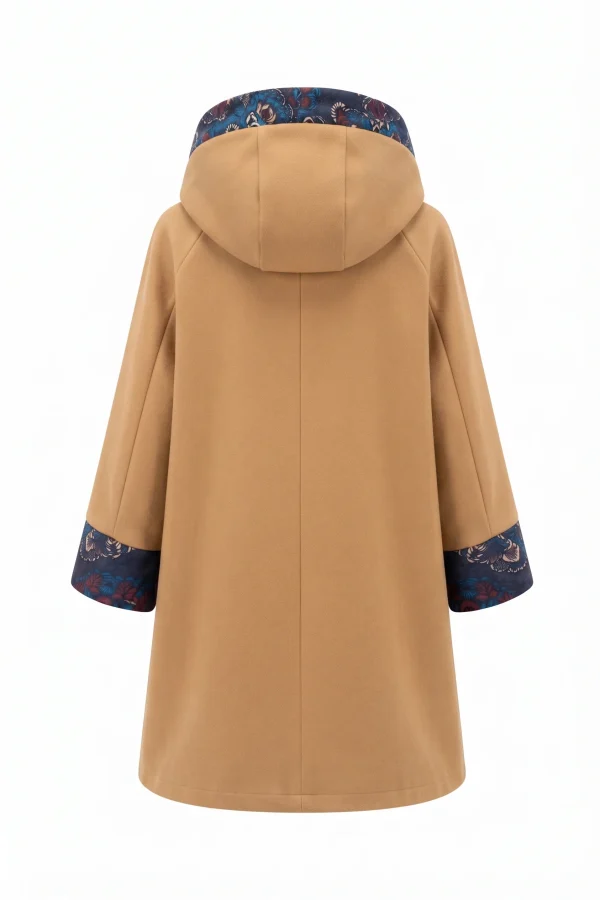 Cardigan din stofa model tip jacheta C501 - imagine 3