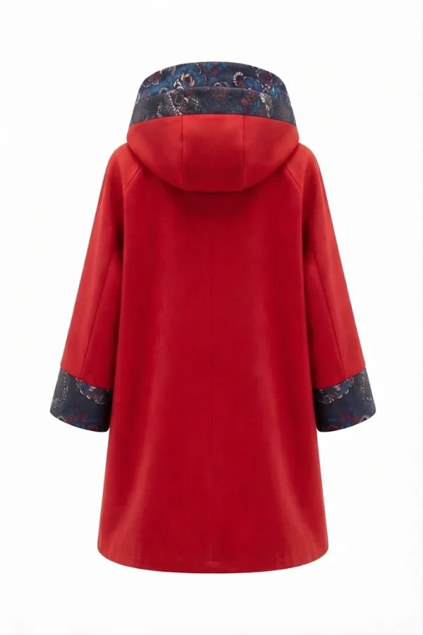 Cardigan din stofa model tip jacheta C502 - imagine 3