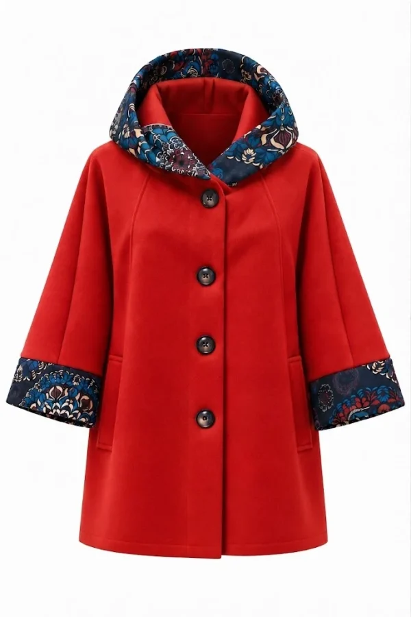 Cardigan din stofa model tip jacheta C502
