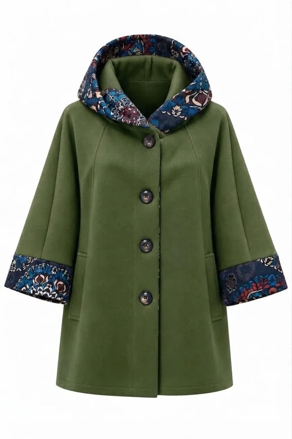 Cardigan din stofa model tip jacheta C505
