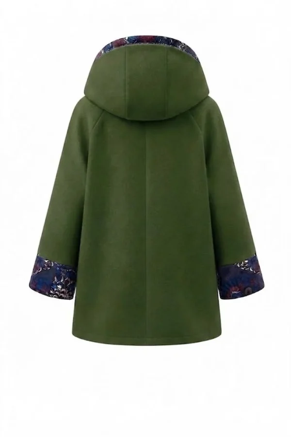 Cardigan din stofa model tip jacheta C505 - imagine 3