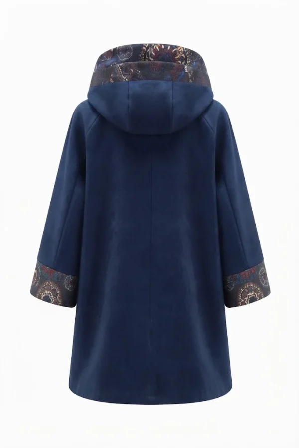 Cardigan din stofa model tip jacheta C506 - imagine 3