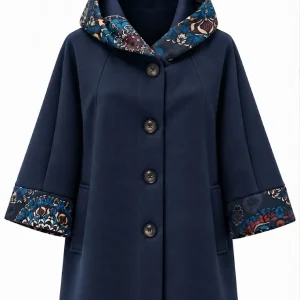 Cardigan din stofa model tip jacheta C506