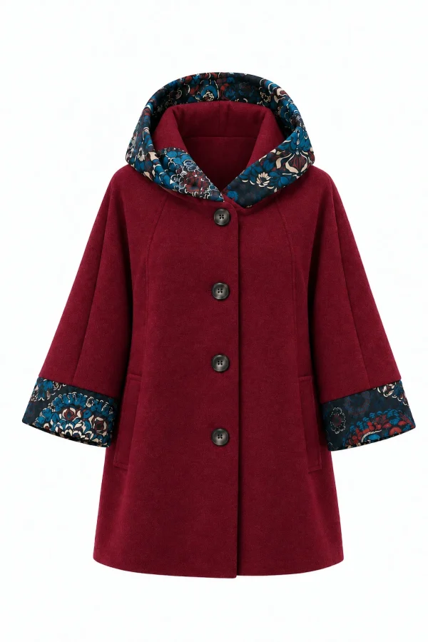 Cardigan din stofa model tip jacheta C507
