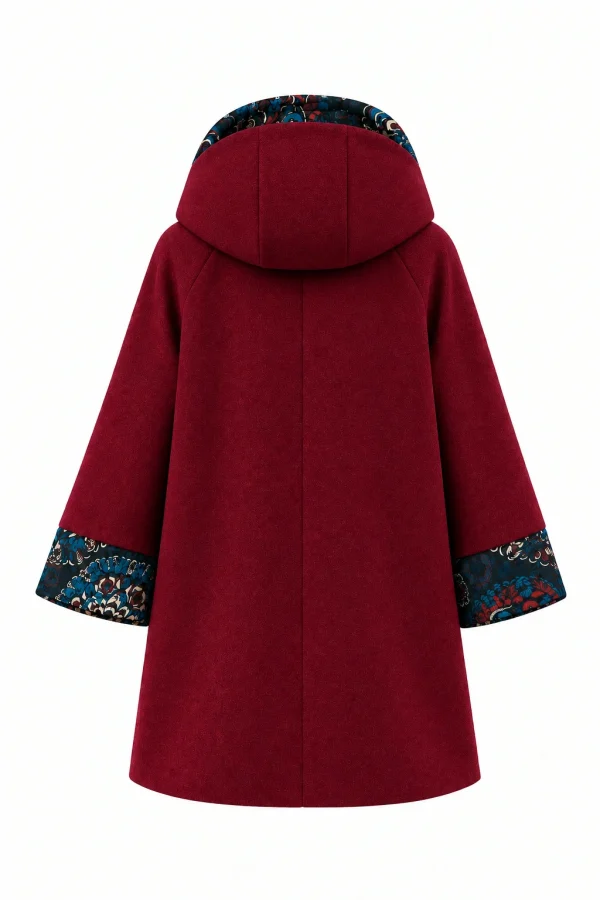 Cardigan din stofa model tip jacheta C507 - imagine 3