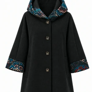 Cardigan din stofa model tip jacheta C508