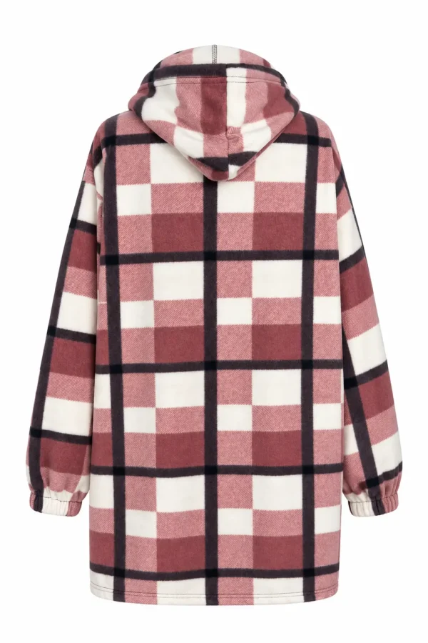 Hanorac Fleece Marime Mare - Model Lung FHU06 - imagine 3