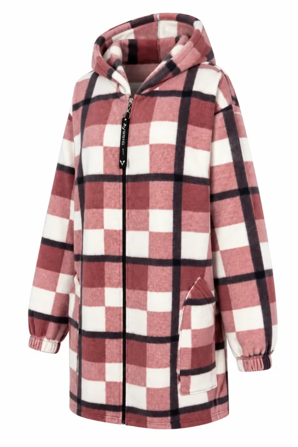 Hanorac Fleece Marime Mare - Model Lung FHU06 - imagine 2