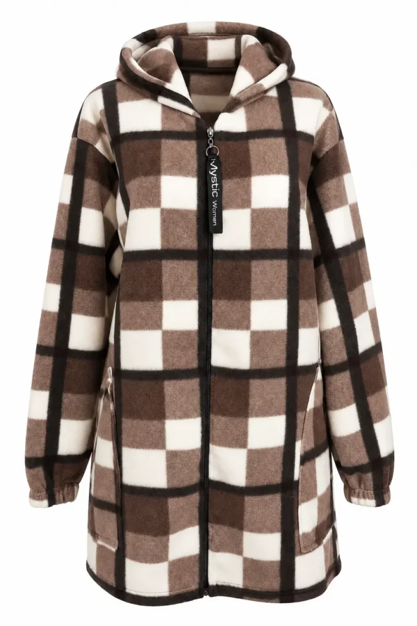 Hanorac Fleece Marime Mare - Model Lung FHU07