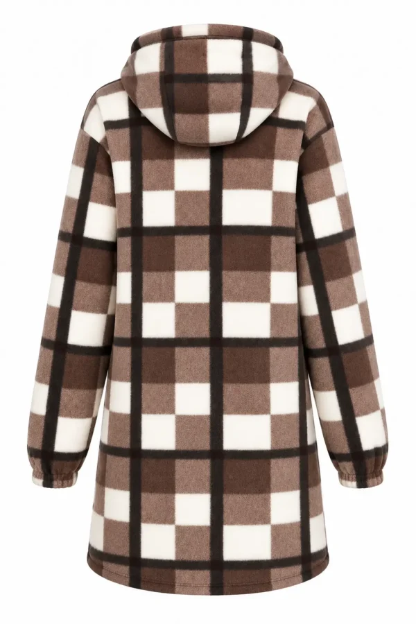 Hanorac Fleece Marime Mare - Model Lung FHU07 - imagine 3