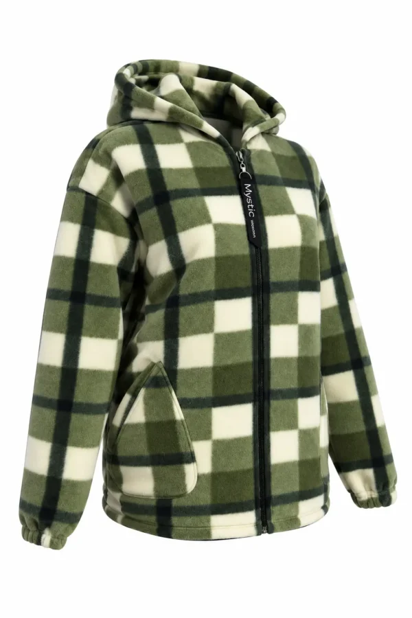 Hanorac Fleece în Carouri – Model Scurt FHS03 - imagine 2