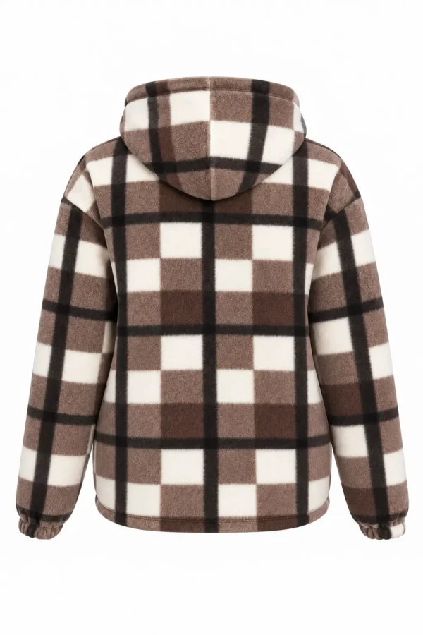 Hanorac Fleece – Model Scurt FHS07 - imagine 3
