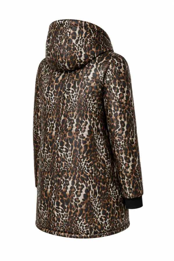 Geacă model matlasat SOFIA Animal Print GSM01 - imagine 3