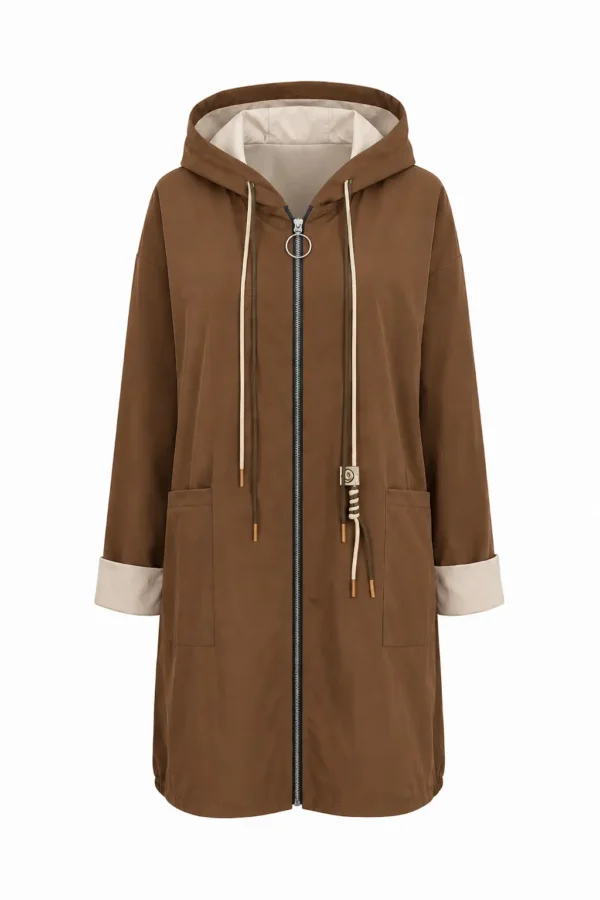 Jachetă tip trench TINA JTT04