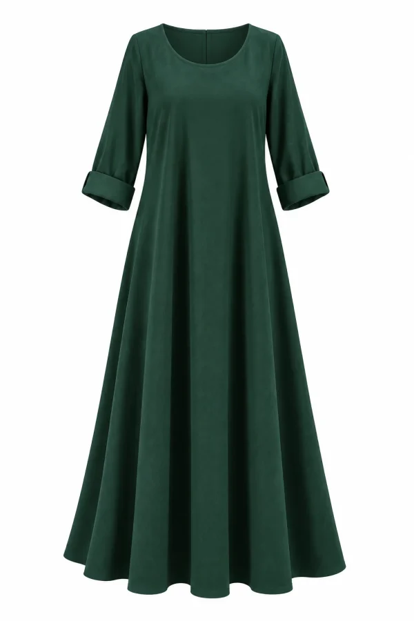 Rochie lungă din raiat RAT05