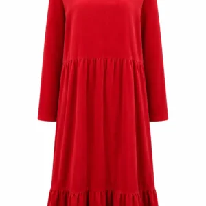 Rochie din raiat cu croială lejeră RED15