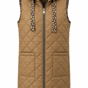 Vestă animal print VSR06