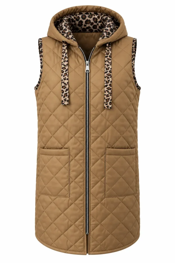Vestă animal print VSR06