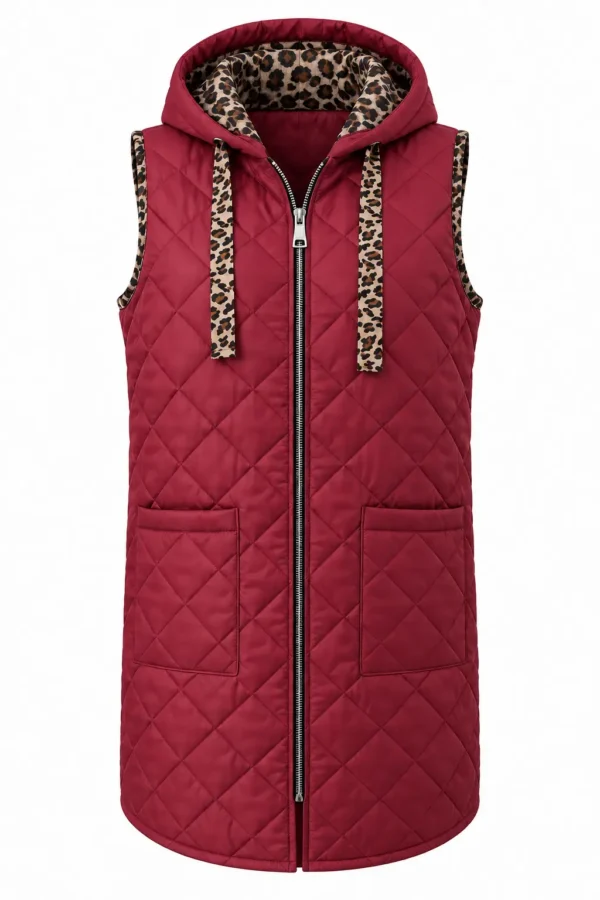 Vestă animal print VSR07