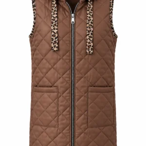 Vestă animal print VSR08