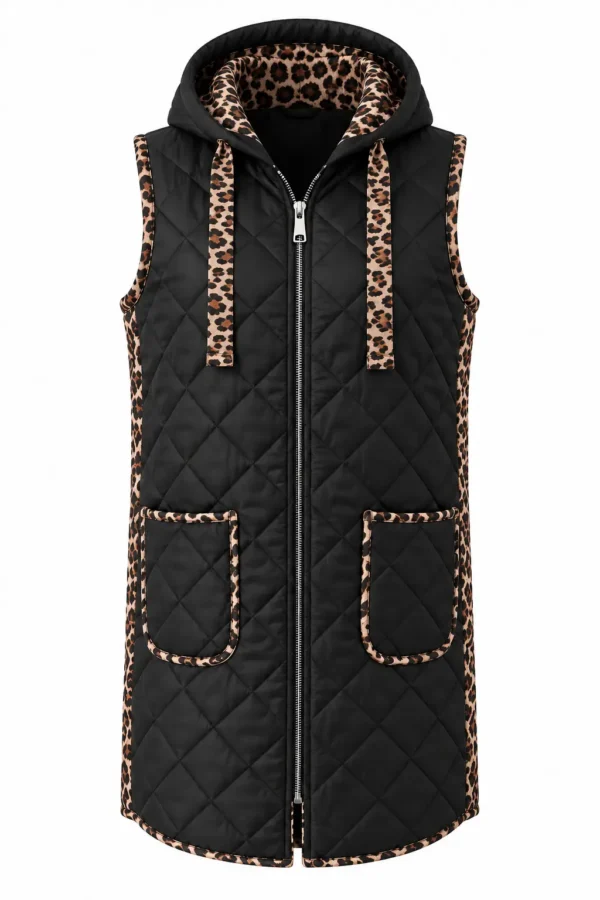 Vestă animal print VSR09