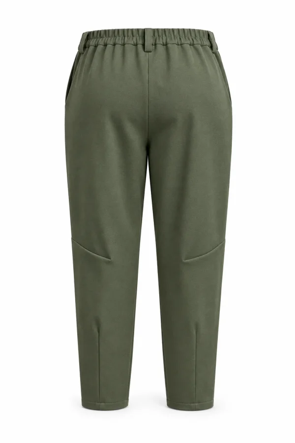 Pantaloni damă eleganți din stofă fină - N38 - imagine 3