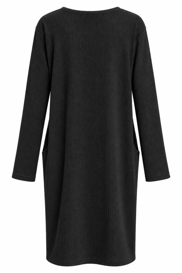 Rochie damă elegantă din material raiat RAS07 - imagine 3